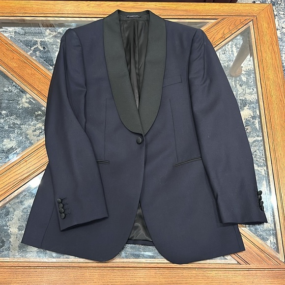 Charles Tyrwhitt Navy Blue Tuxedo - Picture 2 of 9